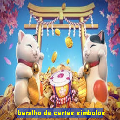 baralho de cartas simbolos